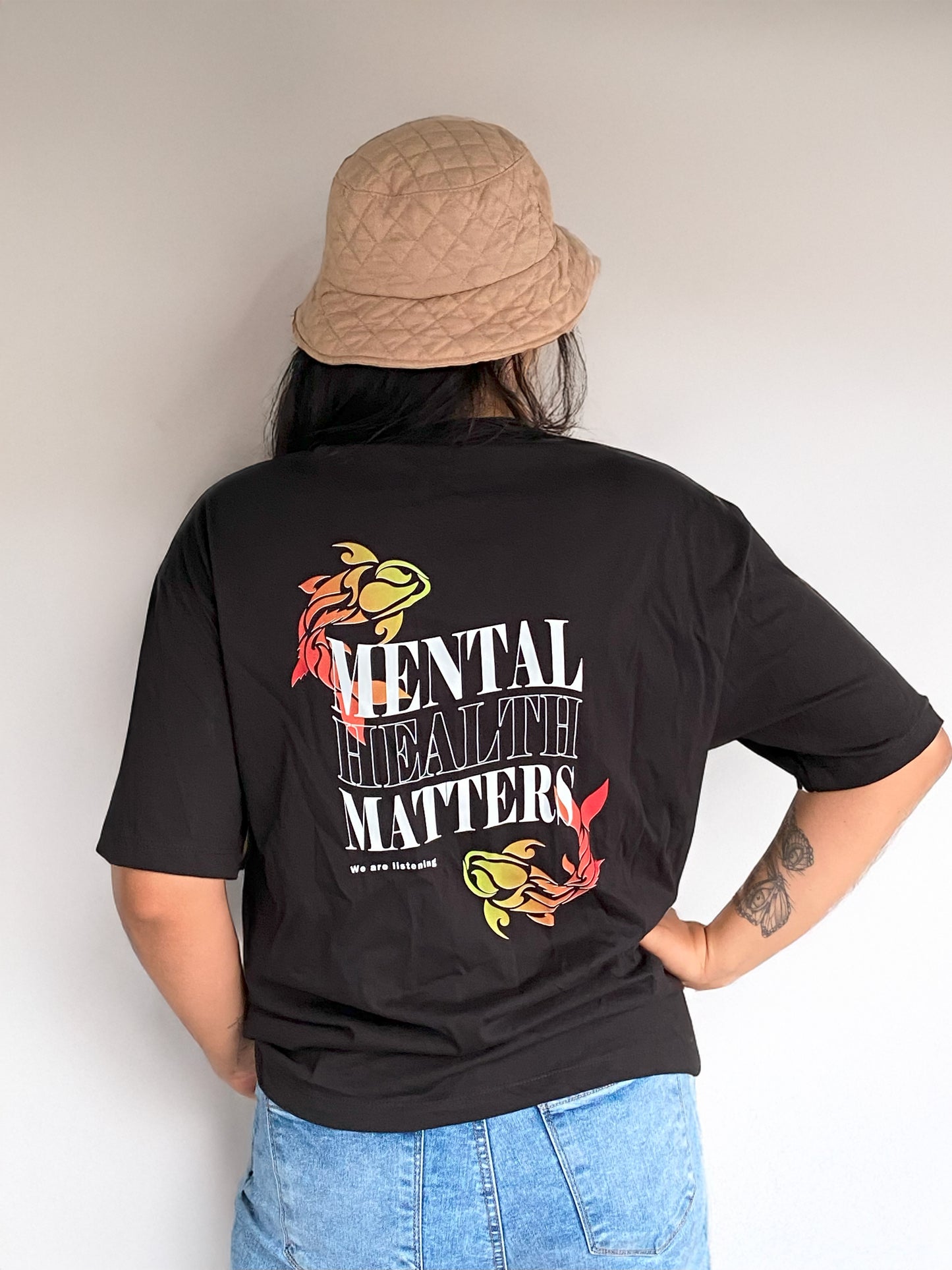 Camiseta Oversize "Mental Health"